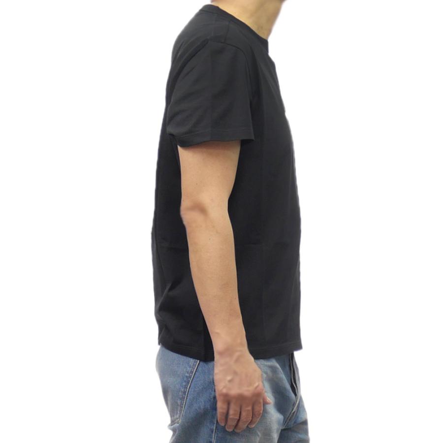 MAISON MARGIELA メゾンマルジェラ メンズクルーネックTシャツ S30GC0701 S22816 ブラック 定番人気商品の画像