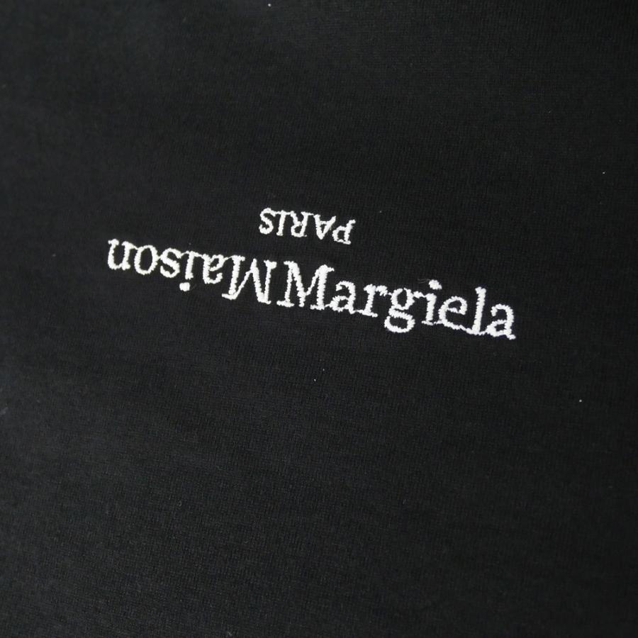 MAISON MARGIELA メゾンマルジェラ メンズクルーネックTシャツ S30GC0701 S22816 ブラック 定番人気商品の画像