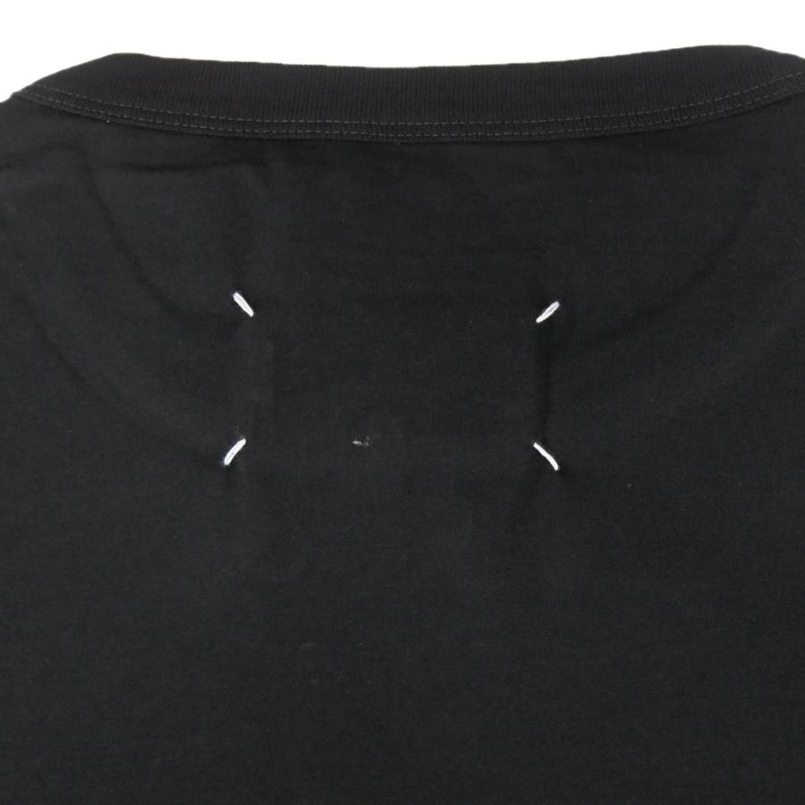 MAISON MARGIELA メゾンマルジェラ メンズクルーネックTシャツ S30GC0701 S22816 ブラック 定番人気商品の画像