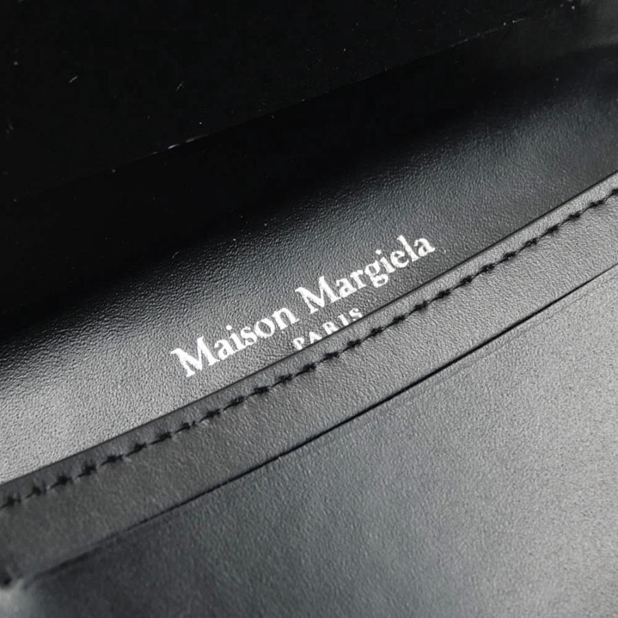 MAISON MARGIELA メゾンマルジェラ メンズカードケース/名刺入れ SA3VX0005 P4745 ブラック 定番人気商品の画像