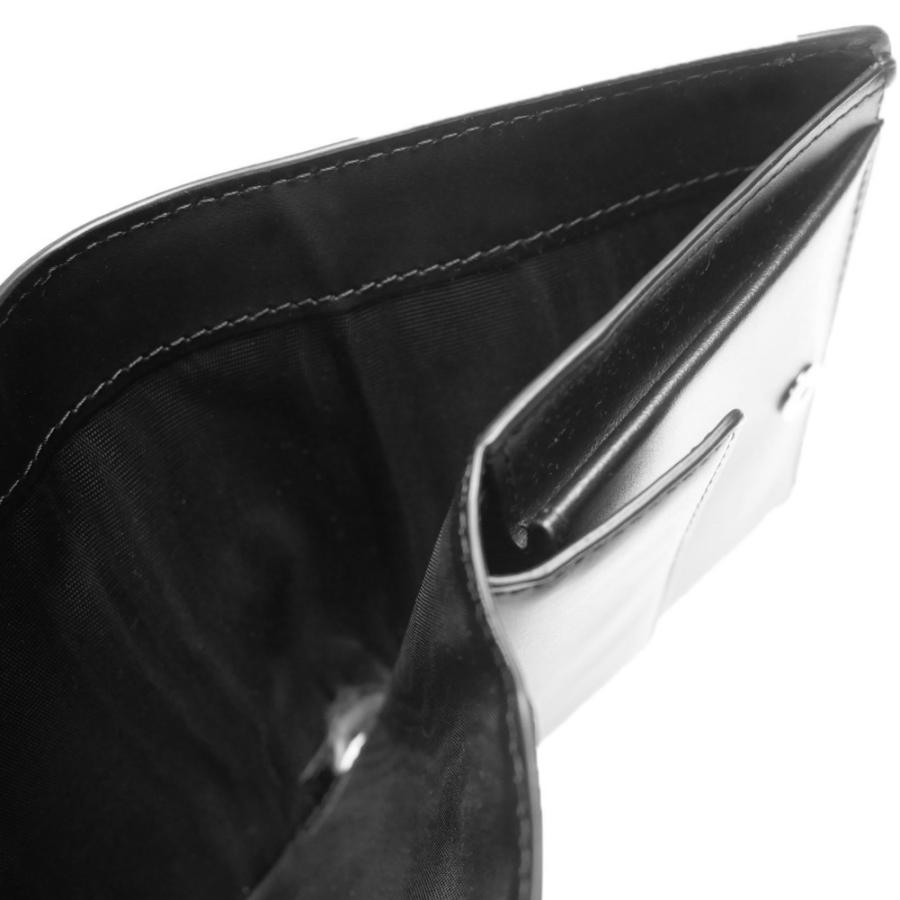 MAISON MARGIELA メゾンマルジェラ メンズ二つ折り財布（小銭入れ付き） SA3UI0007 P4745 ブラック 定番人気商品の画像