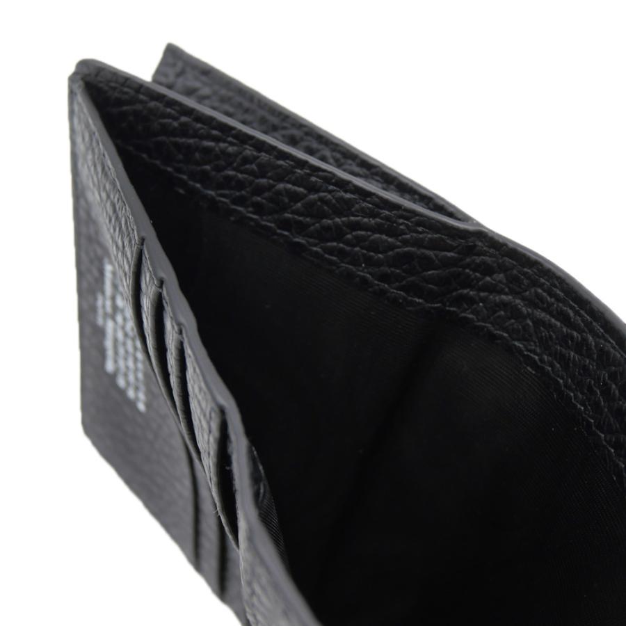 MAISON MARGIELA メゾンマルジェラ メンズ二つ折り財布（小銭入れ付き） SA1UI0023 P4455 ブラック 定番人気商品の画像