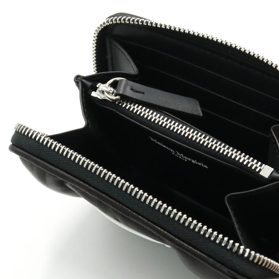 MAISON MARGIELA メゾンマルジェラ メンズラウンドファスナー財布（小銭入れ付き） SA1UI0032 P6434 ブラック 2026春夏新作の画像