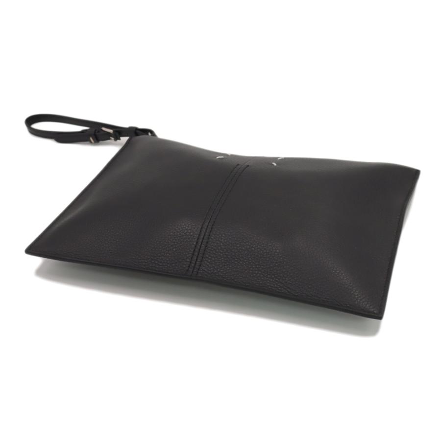 MAISON MARGIELA メゾンマルジェラ ユニセックス クラッチバッグ SA2TT0007 P7268 ブラック 2026春夏新作の画像