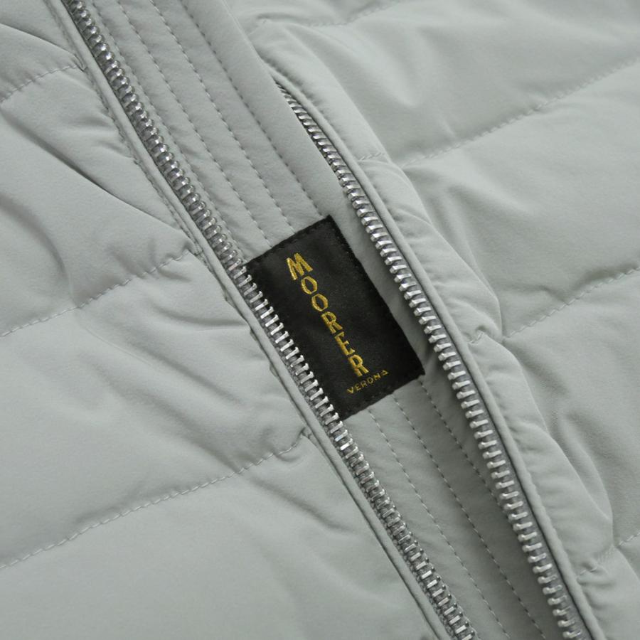 MOORER ムーレー メンズダウンブルゾン FILIPPO-KN グレーの画像