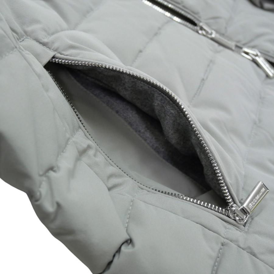 MOORER ムーレー メンズダウンブルゾン FILIPPO-KN グレーの画像