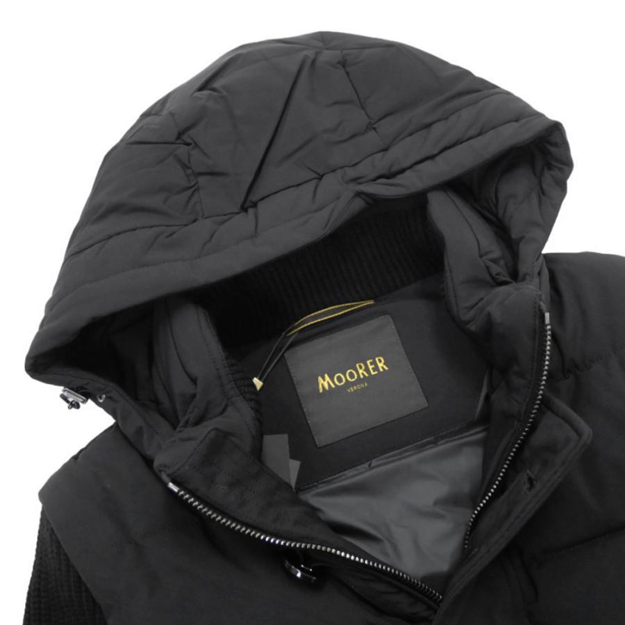 MOORER ムーレー メンズダウンジャケット FOSCOLO-KNM ブラックの画像