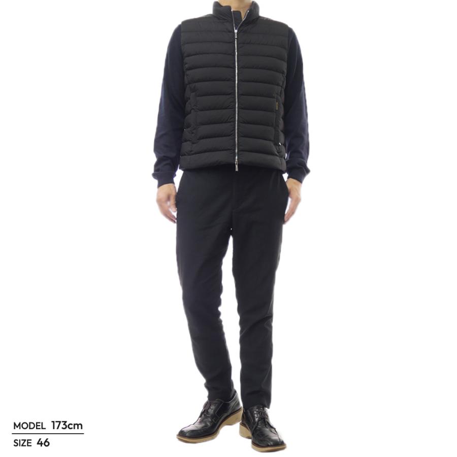 MooRER CALAF ダウンベスト　 サイズ46 ブラック MooRER CALAF ダウンベスト サイズ46 ブラック MOORER ムーレー メンズ
