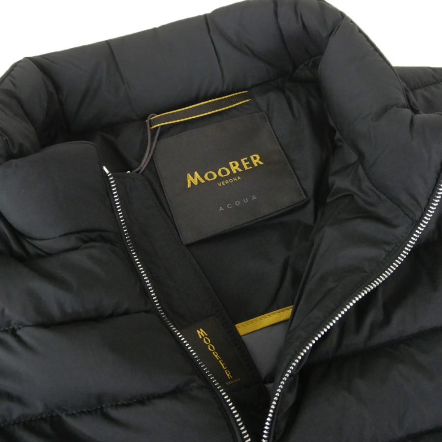 MOORER ムーレー メンズダウンベスト CALAF-S3 ブラックの画像