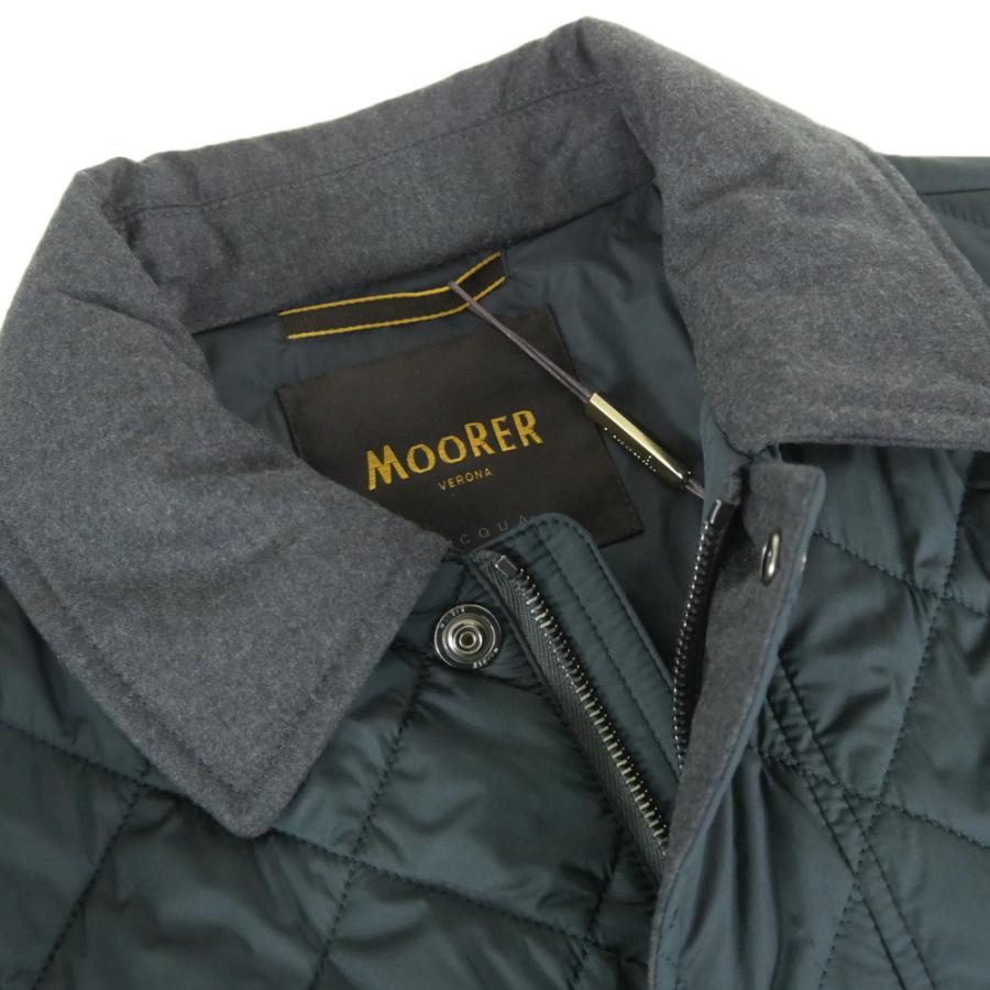 MOORER ムーレー メンズダウンブルゾン DARDANO-S3C マラカイトの画像