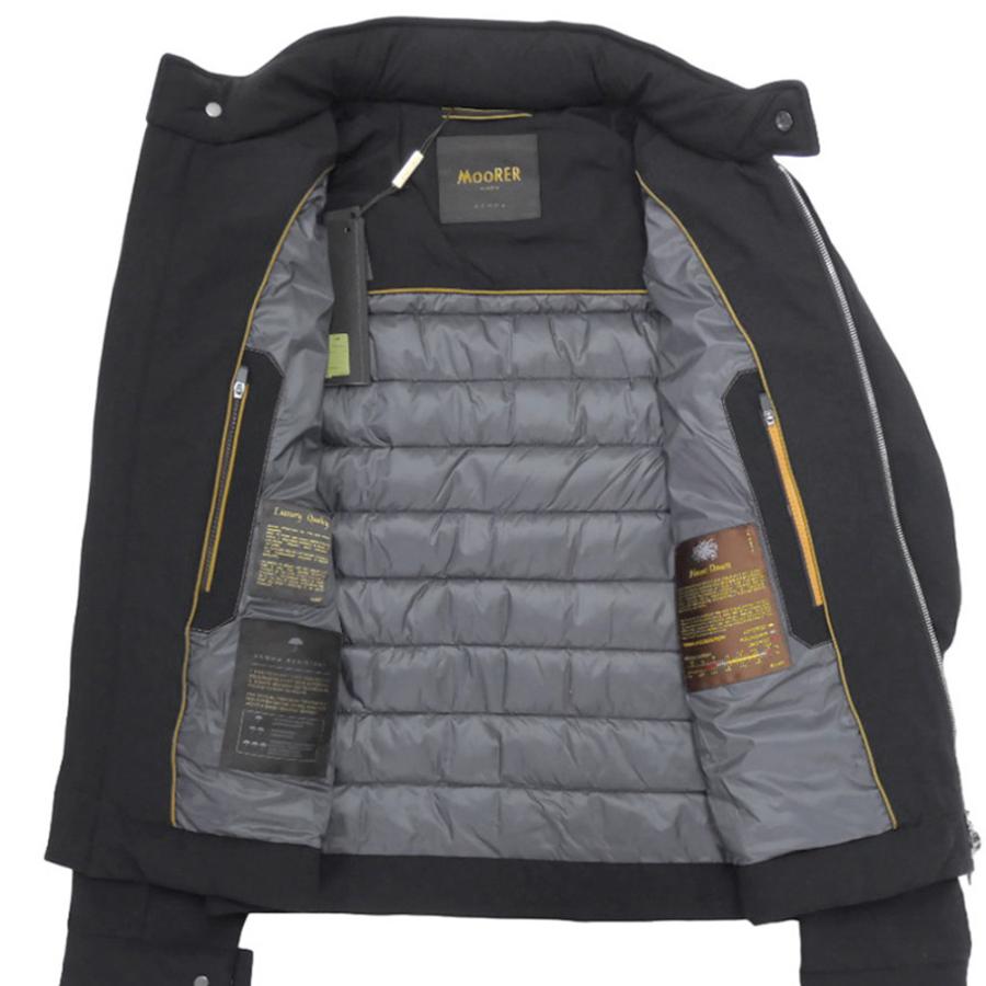 MOORER（ムーレー） メンズダウンブルゾン FILIPPO-KN ブラック 定番