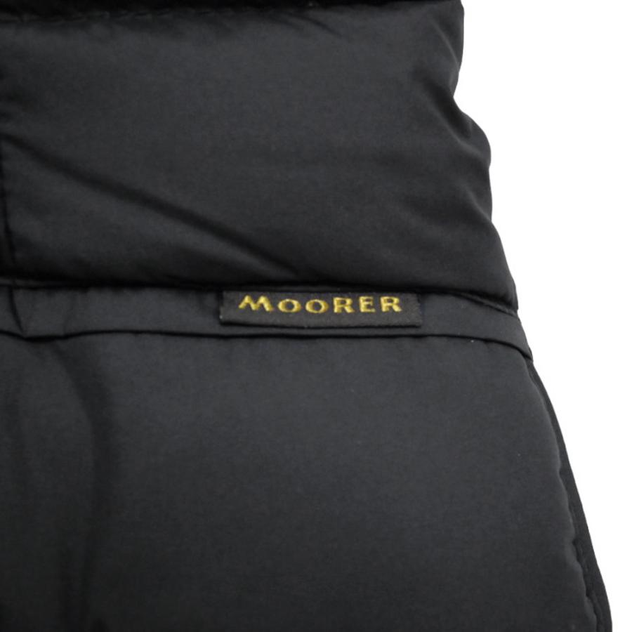 MOORER ムーレー メンズダウンジャケット ZAYN-OP ブラック 定番人気商品の画像