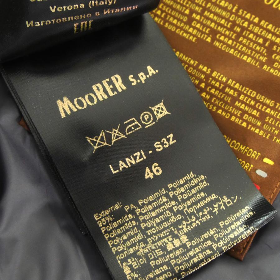 MOORER ムーレー メンズダウンブルゾン LANZI-S3Z ブラックの画像