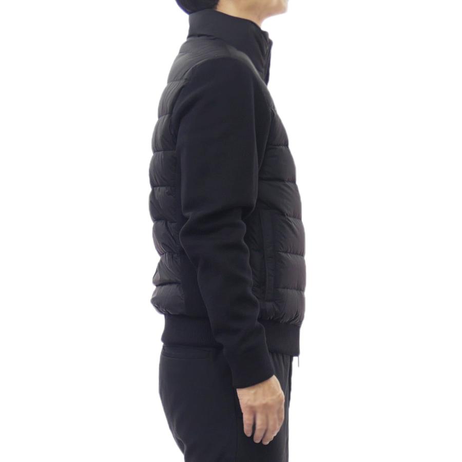 2025 秋冬新作！ MOORER ムーレー メンズ ダウンブルゾン LANZI-S3Z ブラック MOORER（ムーレー） メンズダウンブルゾン LANZI-S3Z ブラック : TRE