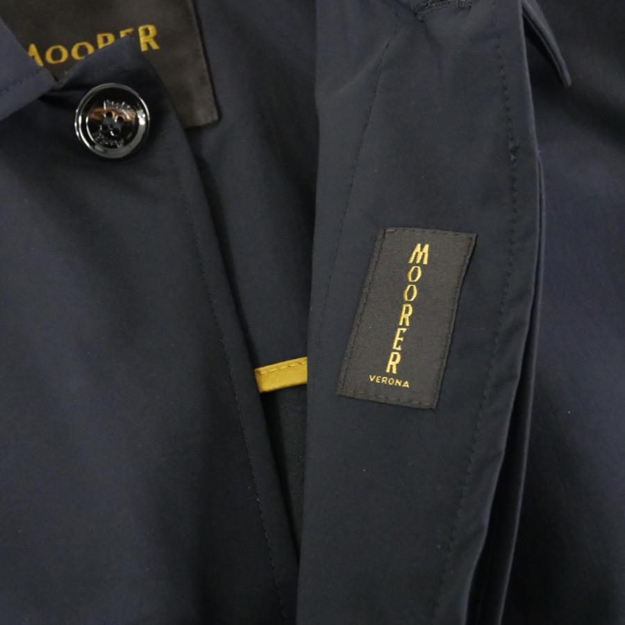 MOORER ムーレー メンズナイロンコート VITTOR-AC ダークネイビー 2026春夏新作の画像