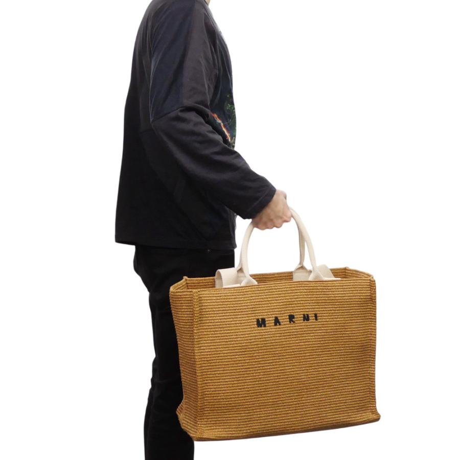 MARNI（マルニ） ユニセックストートバッグ SHMQ0034U1 P3860 ブラウン