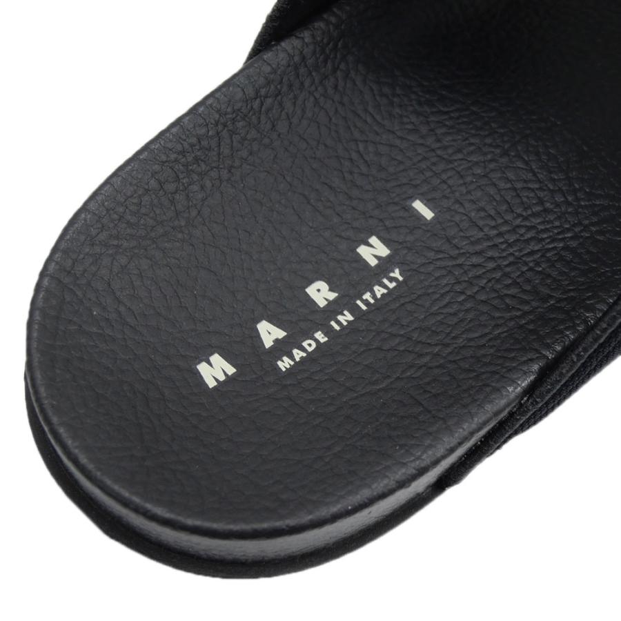 MARNI マルニ メンズサンダル SAMR004902 P6395 ブラック : TRE