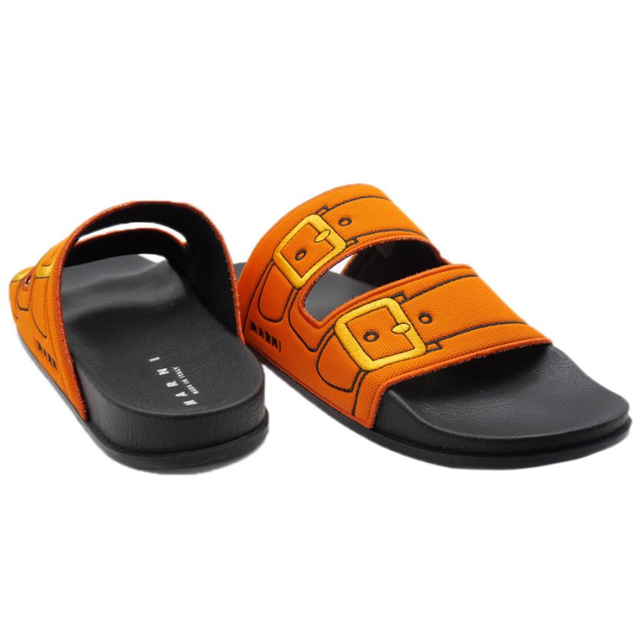 MARNI（マルニ） メンズサンダル SAMR004902 P6395 オレンジ : TRE