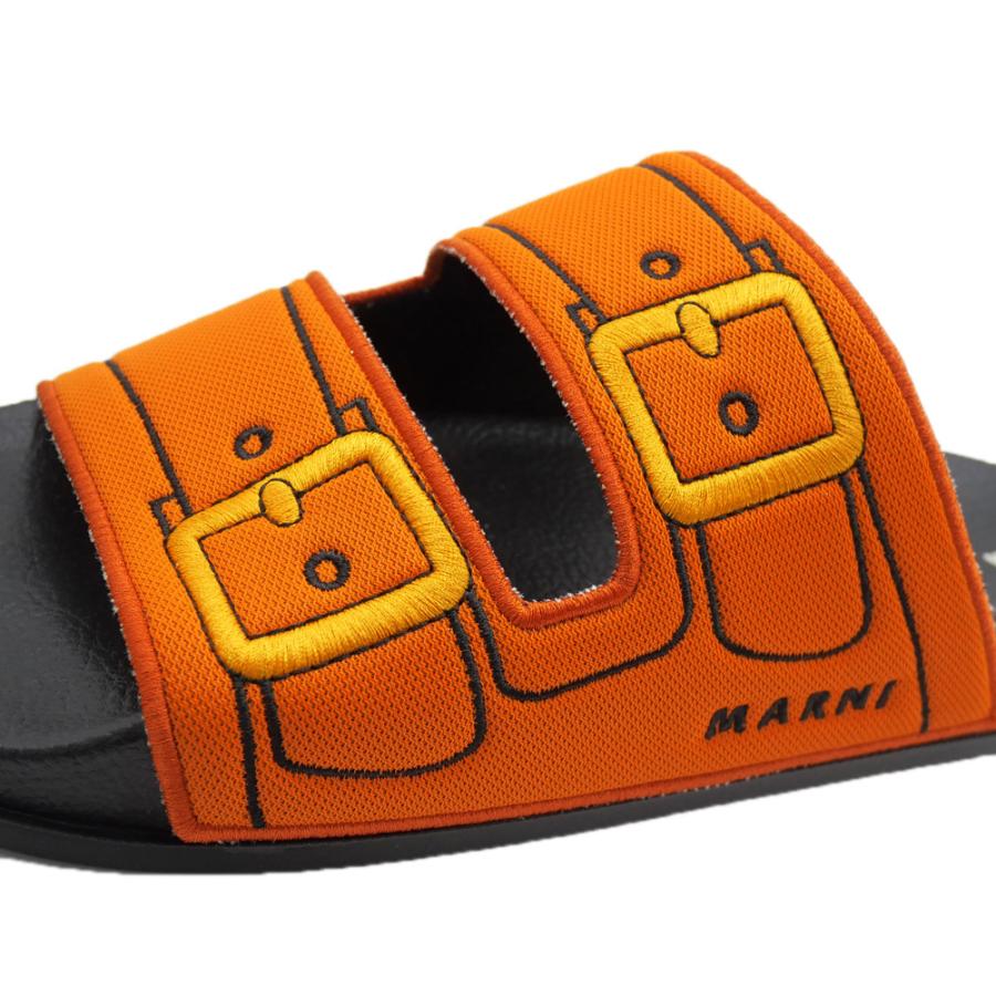 MARNI（マルニ） メンズサンダル SAMR004902 P6395 オレンジ : TRE