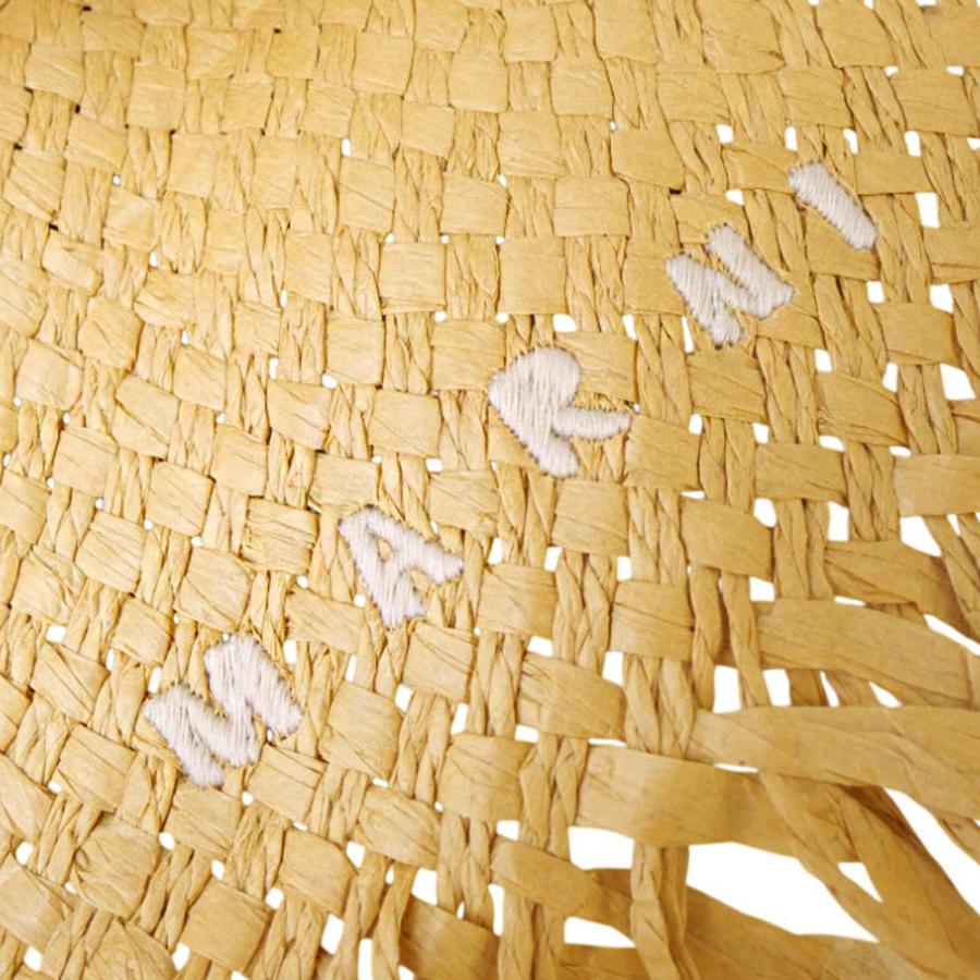 MARNI（マルニ） レディース ストローハット CLMC0056S1 UAV001