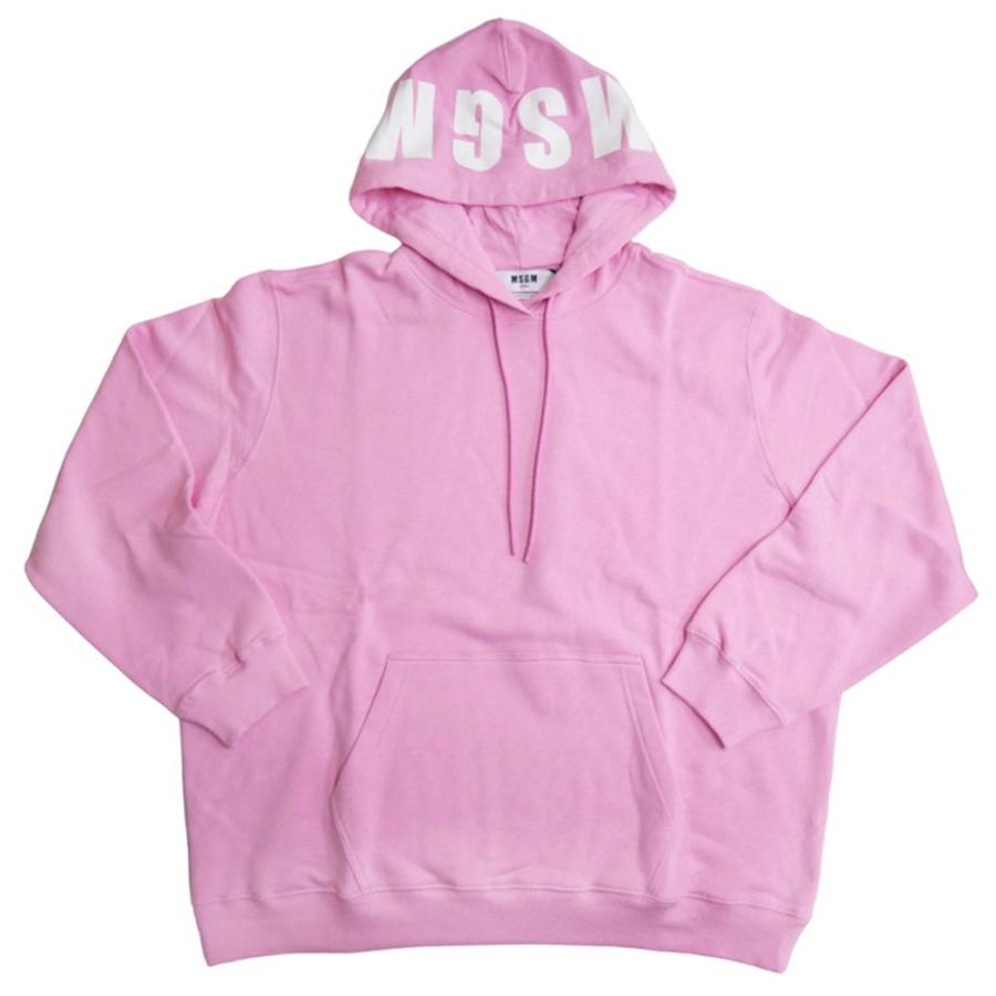 MSGM（エムエスジーエム） レディース裏起毛プルオーバーパーカー 