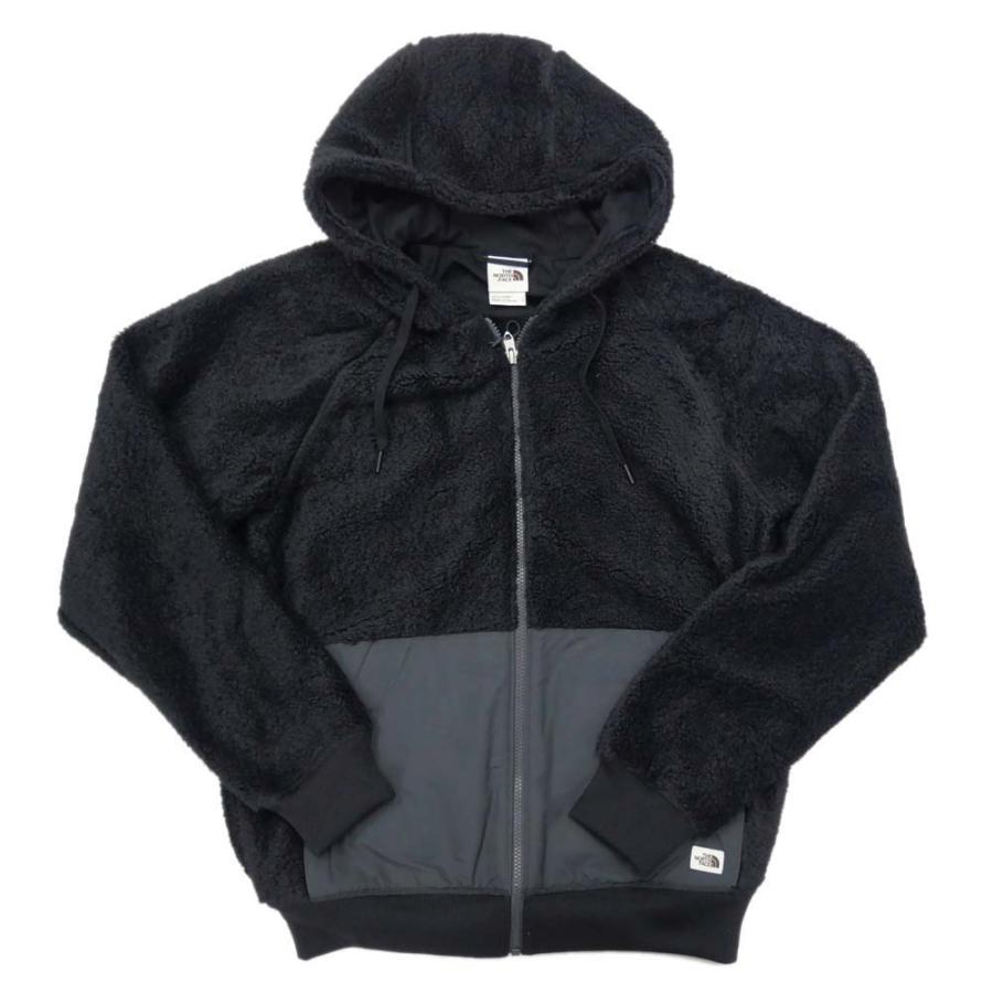 THE NORTH FACE ノースフェイス メンズジップアップパーカー NF0A5A7Z / M RIDGE FLC FZ HOODY ブラック｜tre-style｜02