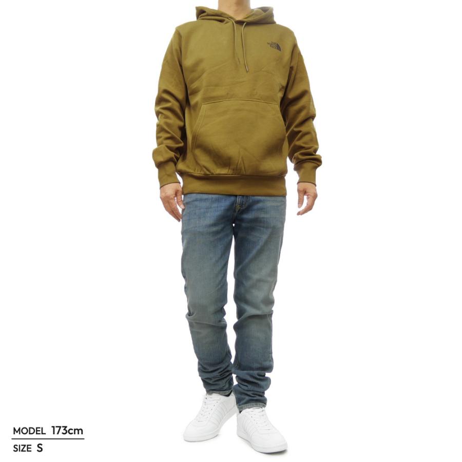 THE NORTH FACE カーキ フード付きプルオーバー - ジャケット・アウター
