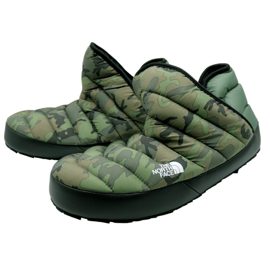 旧作お買い得セール！ THE NORTH FACE ノースフェイス ブーツ メンズ ライトブーツ NF0A3MKH/ MENS THERMOBALL TRACTION BOOTIE グリーン系カモフラージュ 定番人気商品 THE NORTH FACE（ザ ノースフェイス） ノースフェイス メンズライト