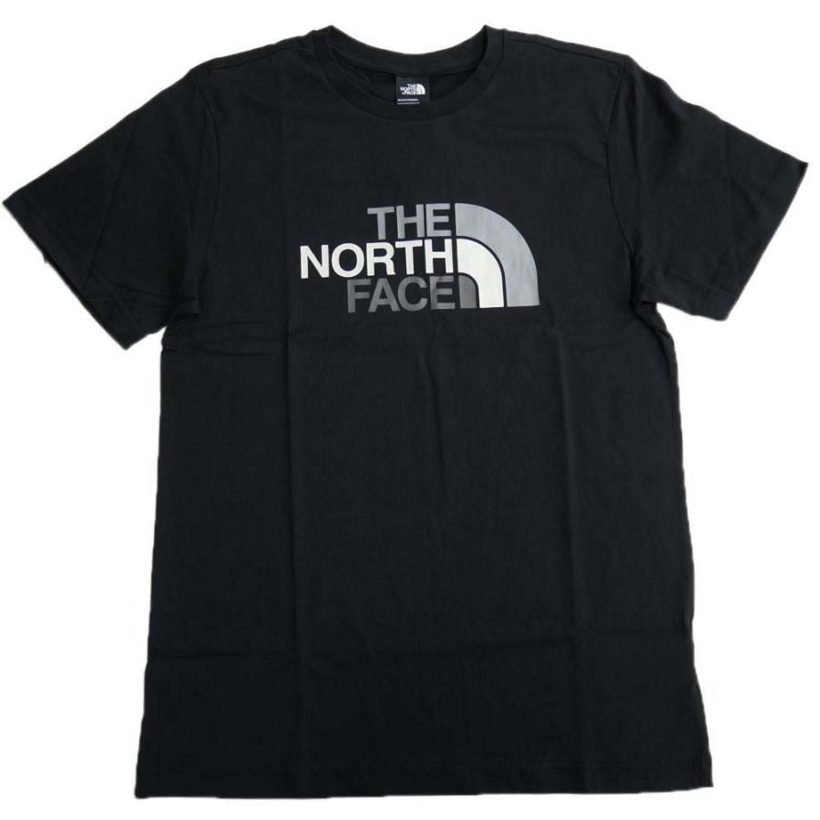 THE NORTH FACE ノースフェイス メンズクルーネックTシャツ NF0A87N5 / M S/S EASY TEE ブラック /2024春夏新作｜tre-style｜02
