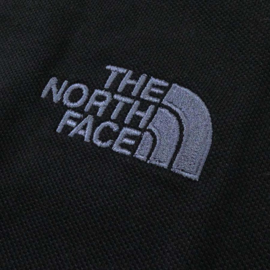 THE NORTH FACE ノースフェイス メンズ鹿の子ポロシャツ NF00CG71 / M POLO PIQUET ブラック /定番人気商品｜tre-style｜04