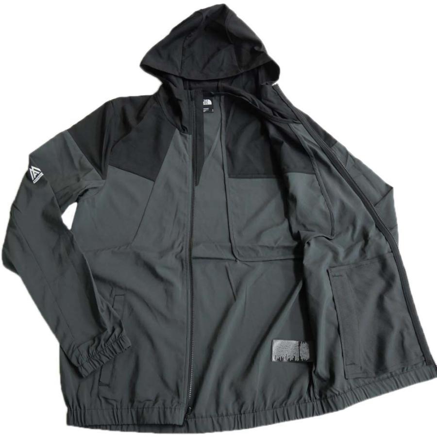 THE NORTH FACE ノースフェイス メンズナイロンジャケット NF0A87J2 / MMAWIND TRACK HOODIE ブラック /2024春夏新作｜tre-style｜06