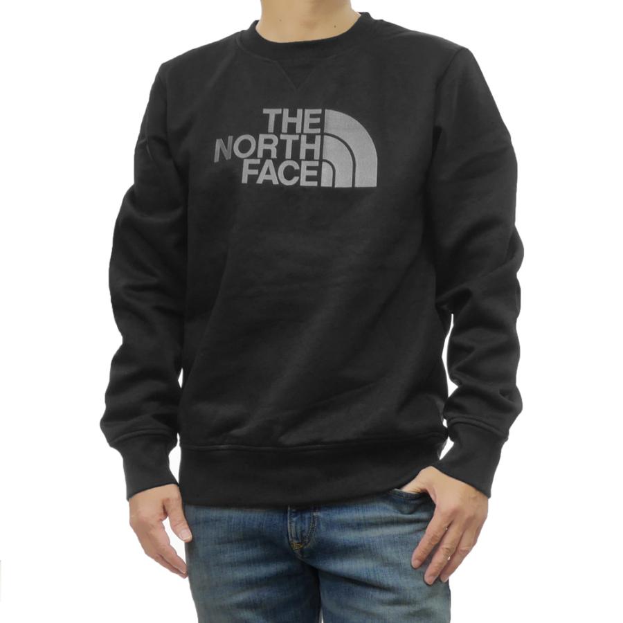 THE NORTH FACE ノースフェイス トレーナー メンズ NF0A89EK / M DREW PEAK CREW ブラック 定番人気商品 THE NORTH FACE（ザ ノースフェイス） ノースフェイス メンズ