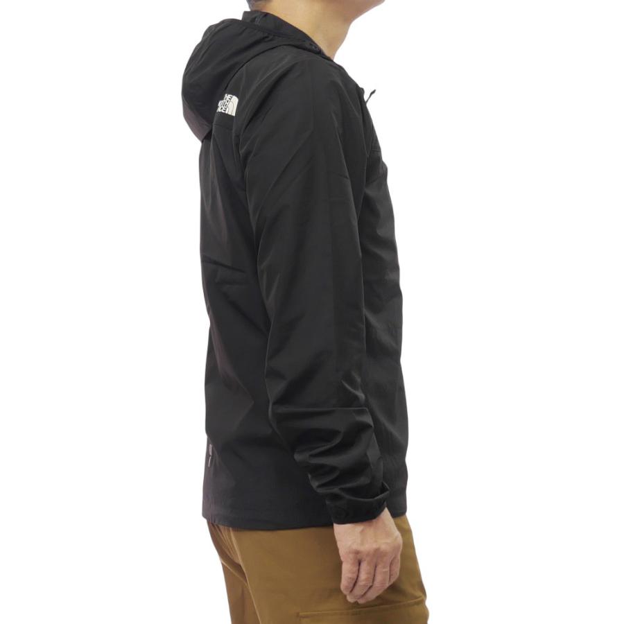 2025 秋冬新作！ THE NORTH FACE ノースフェイス メンズ ナイロンジャケット NF0A8727 / M HIGHER RUN WINDJKT ブラック THE NORTH FACE ノースフェイス メンズナイロンジャケット NF0A8727