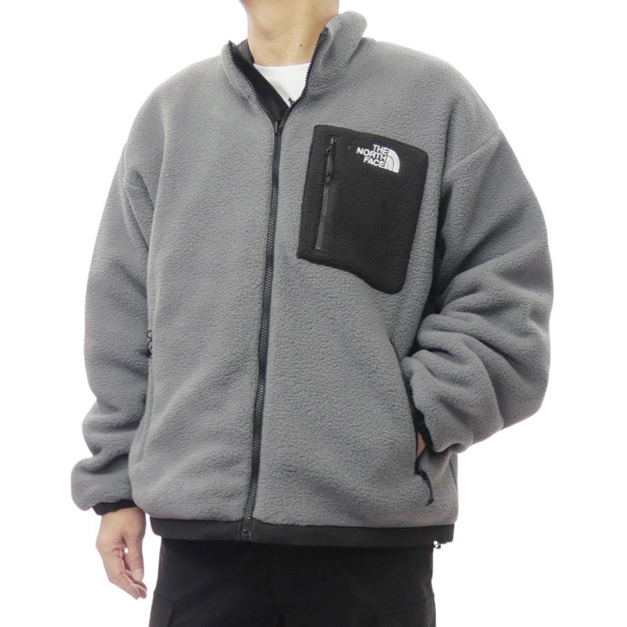 2025 秋冬新作！ THE NORTH FACE ノースフェイス メンズ リバーシブルブルゾン NF0A89GT / M YUMIORI REV JKT グレー×ブラック THE NORTH FACE（ザ ノースフェイス） ノースフェイス メンズ