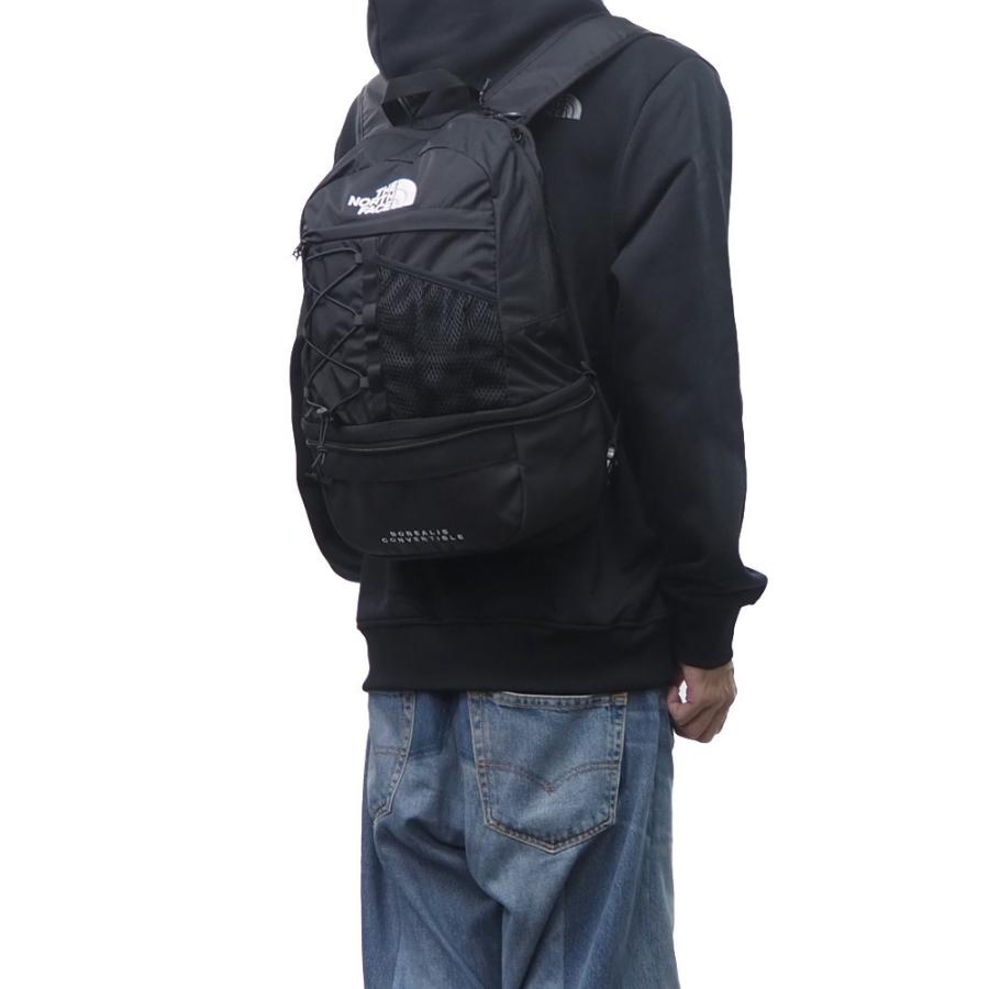 THE NORTH FACE ノースフェイス メンズ バックパック NF0A88TK / BOREALIS CONVERT BKP ブラック 定番人気商品 THE NORTH FACE（ザ ノースフェイス） ノースフェイス メンズバック