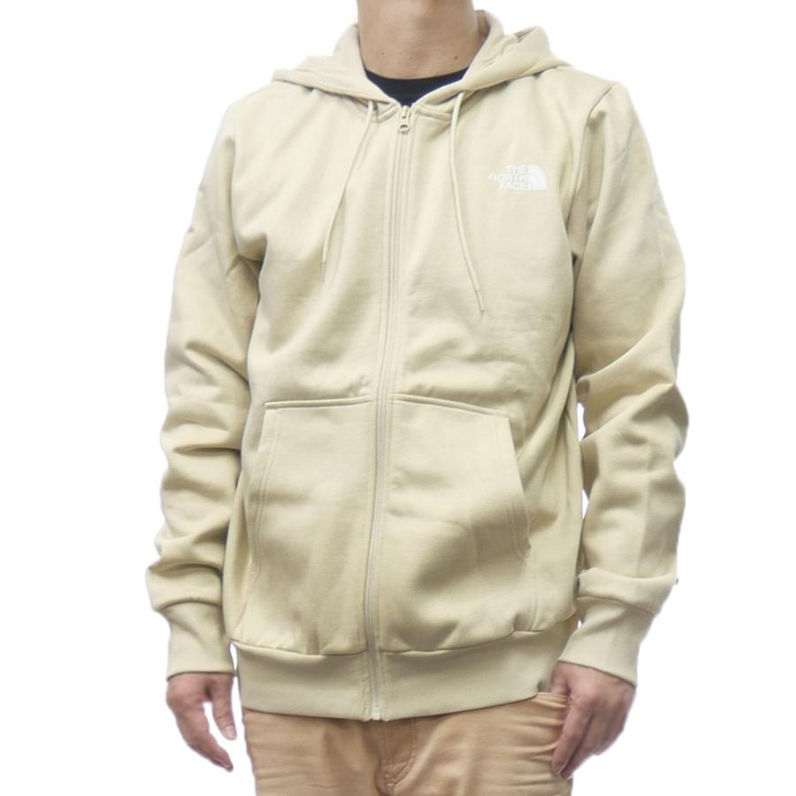 THE NORTH FACE ベージュ フルジップパーカー THE NORTH FACE パーカー FACE/ノースフェイス Square Logo Full
