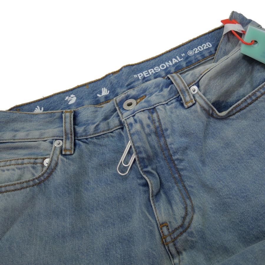 off white OFF-WHITE オフホワイト メンズジーンズ DIAG POCKET SKINNY 