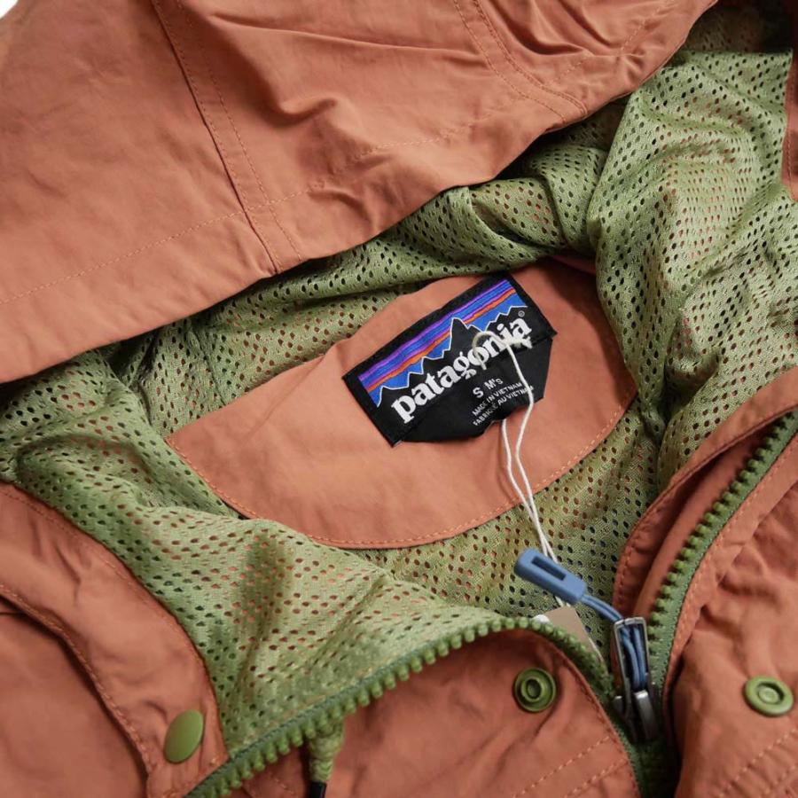 PATAGONIA パタゴニア メンズアノラックジャケット 26515/M’S ISTHMUS ANORAK（メンズイスマスアノラック）  UTB オレンジ×ネイビー /2024春夏新作｜tre-style｜03