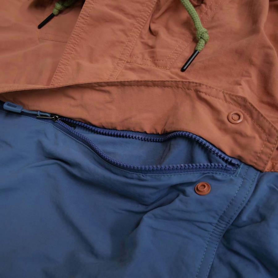 PATAGONIA パタゴニア メンズアノラックジャケット 26515/M’S ISTHMUS ANORAK（メンズイスマスアノラック）  UTB オレンジ×ネイビー /2024春夏新作｜tre-style｜04