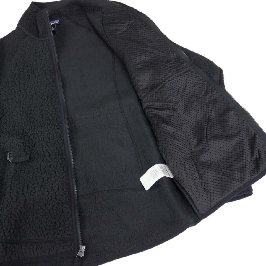 PATAGONIA パタゴニア メンズフリースジャケット 22801/MEN’S RETRO PILE JACKET（メンズレトロパイルジャケット） BLK ブラック /定番人気商品｜tre-style｜06