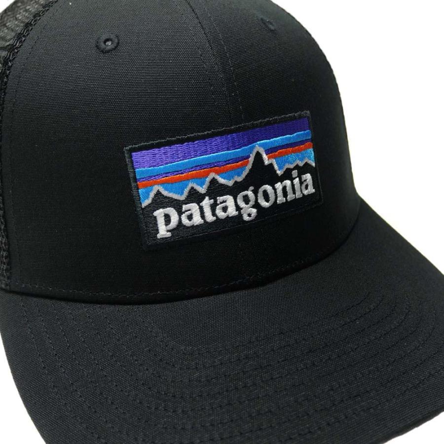 PATAGONIA パタゴニア メンズキャップ 38289 / P-6 LOGO TRUCKER HAT BLK ブラック /2024春夏新作｜tre-style｜04