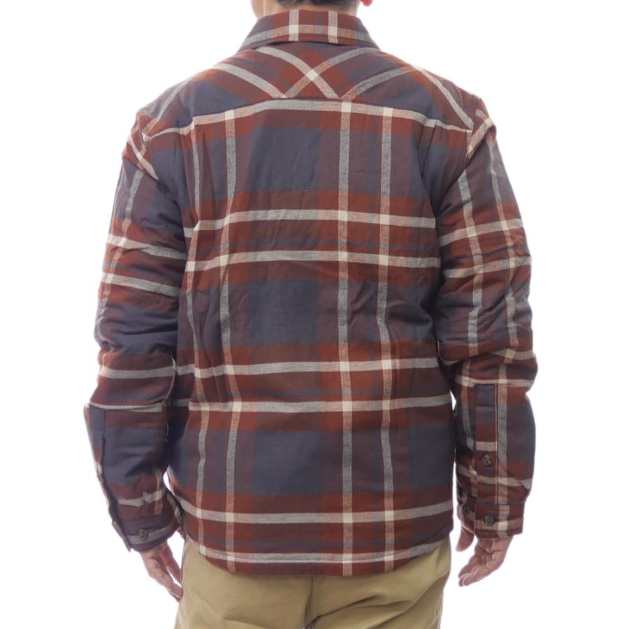 2025 秋冬新作！ PATAGONIA パタゴニア メンズ パデッドシャツジャケット 20386/M’S LW INSULATED FJORD FLANNEL SHIRT (メンズ ライトウェイトインシュレイドフィヨルドフランネルシャツ) レッド patagonia（パタゴニア） パデッドシャツジャケット 20386/ LW