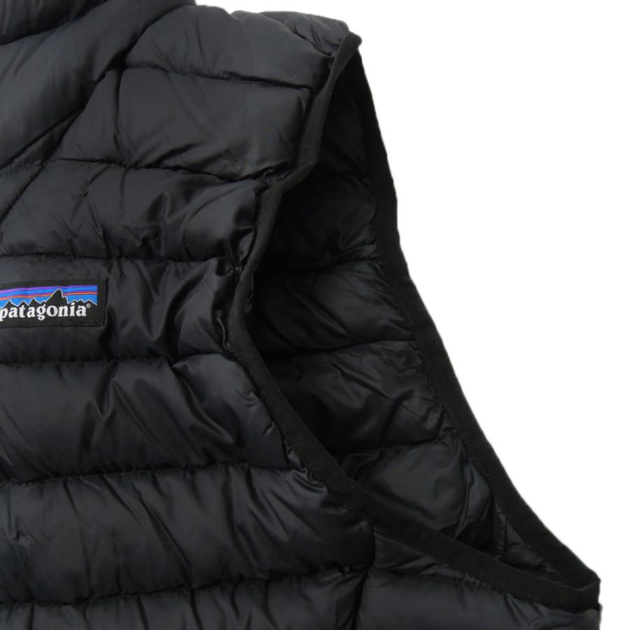 とら　patagonia ダウンベスト M ブラック Patagonia Men's Downdrift Insulated Vest