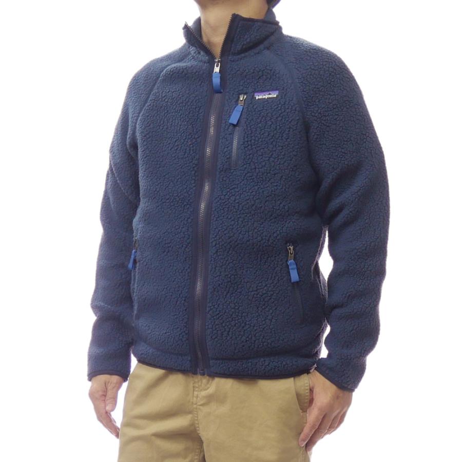 Patagonia フリースジャケット XXL ネイビー 中古・古着通販】Patagonia (パタゴニア) フリースジャケット ネイビー