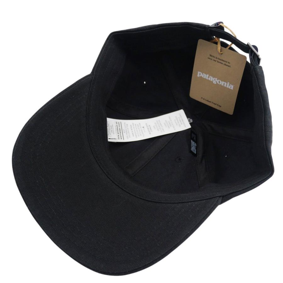 patagonia（パタゴニア） キャップ 38296 P-6 LABEL TRAD CAP ブラック