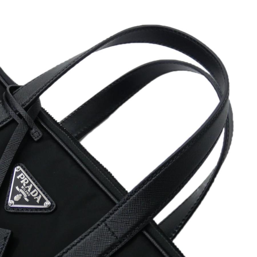 PRADA プラダ メンズハンドバッグ 2VE005 2DMH / BORSA DA LAVORO ブラック｜tre-style｜08