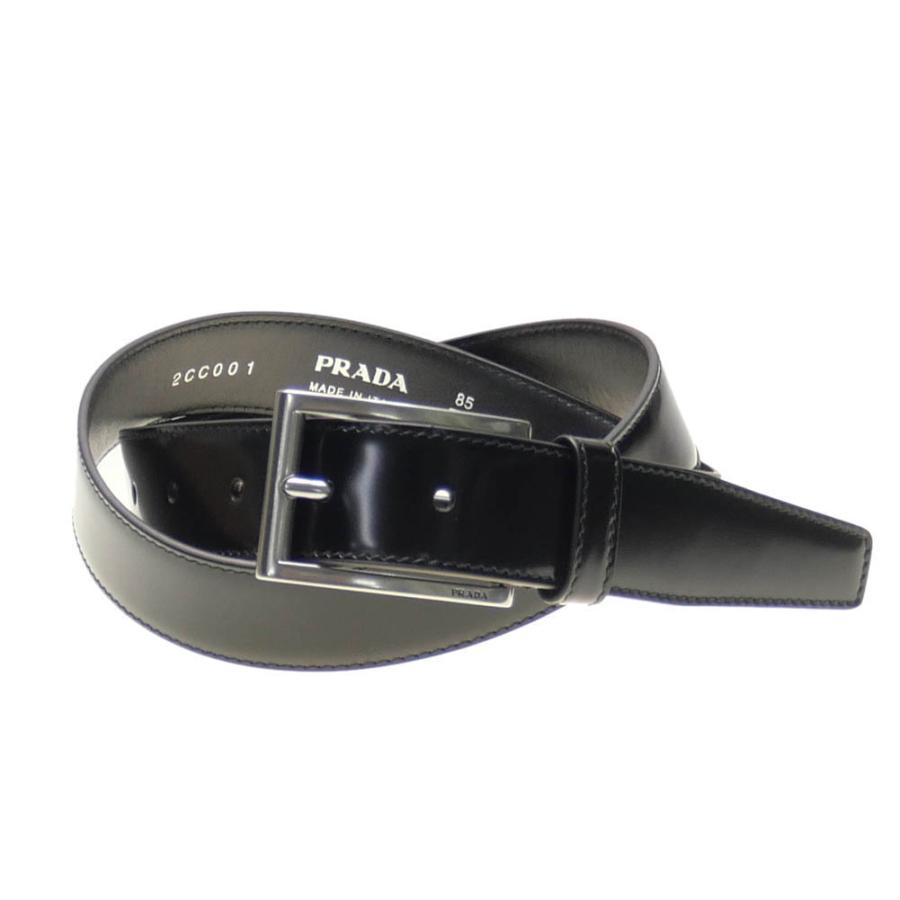 PRADA プラダ メンズレザーベルト 2CC001 ZO6 / SPAZZOLATO PRADA プラダ メンズレザーベルト 2CC001 ZO6 / SPAZZOLATO