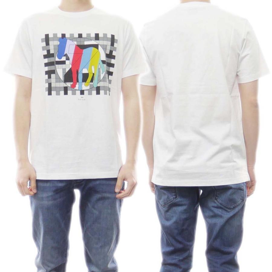 Ps Paul Smith ポールスミス メンズクルーネックtシャツ M2r 011r Hp3192 ホワイト 22春夏新作 Ps22ss340 Tre Style 通販 Yahoo ショッピング