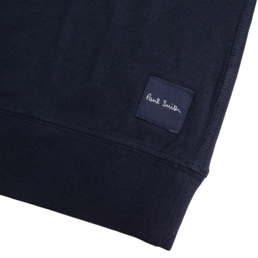 旧作お買い得セール！ PAUL SMITH ポールスミス Tシャツ メンズ 長袖 クルーネック コットン 綿100％ ロンT M1A 2990K AU278B ネイビー Paul Smith（ポール・スミス） メンズクルーネックロングTシャツ M1A