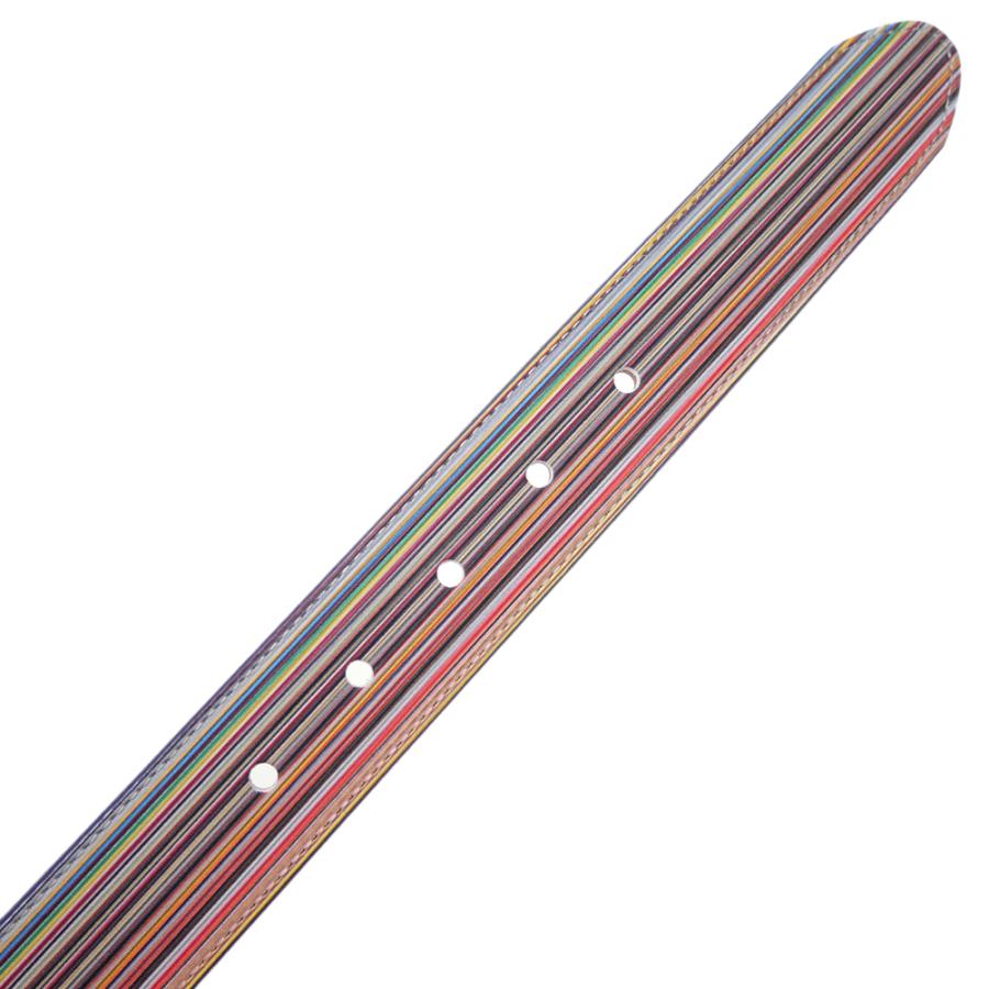 旧作お買い得セール！ PAUL SMITH ポールスミス ベルト メンズ レザーベルト M1A 4952 AWIDEC マルチカラー Paul Smith（ポール・スミス） メンズレザーベルト M1A 4952 AWIDEC